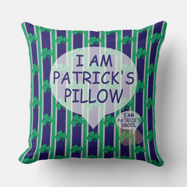 Fun and Fancy Shamrock Cushion (Front)