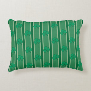 Fun and Fancy Shamrock Decorative Cushion