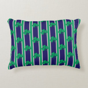 Fun and Fancy Shamrock Decorative Cushion