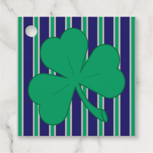 Fun and Fancy Shamrock Favour Tags