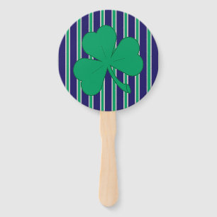 Fun and Fancy Shamrock Hand Fan