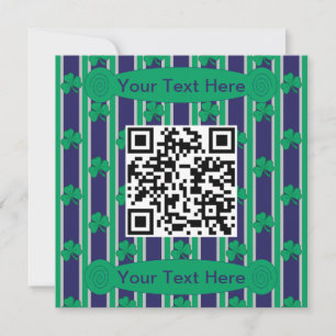 Fun and Fancy Shamrock Invitation