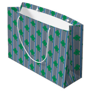 Fun and Fancy Shamrock Large Gift Bag