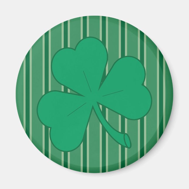 Fun and Fancy Shamrock Magnet (Front)