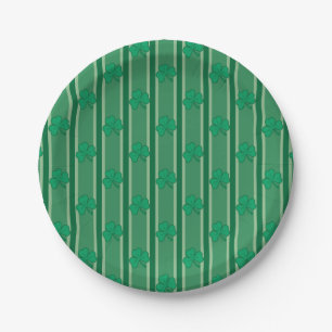 Fun and Fancy Shamrock Paper Plate