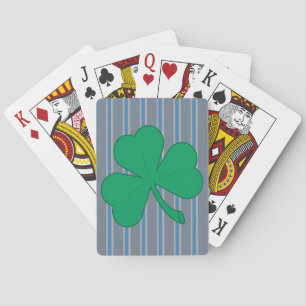 Fun and Fancy Shamrock Playing Cards