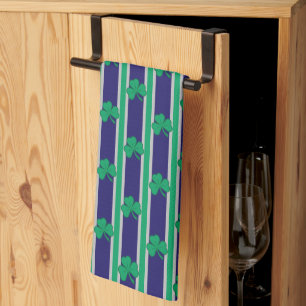 Fun and Fancy Shamrock Tea Towel