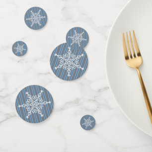 Fun and Fancy Snowflake Confetti