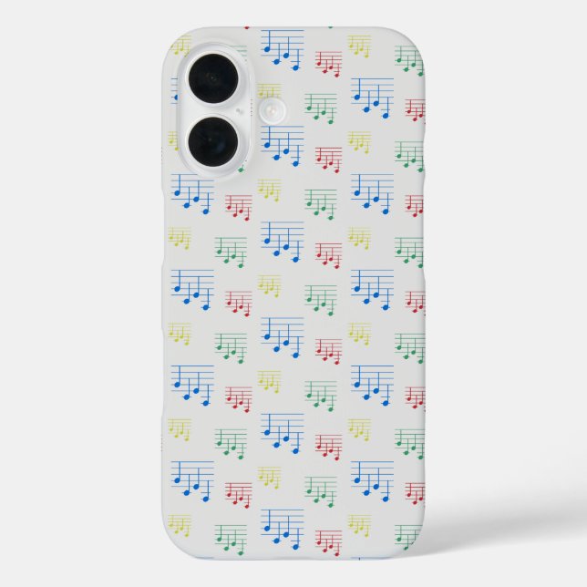 Fun and Fancy Ukulele Tuning Song Music Note Case-Mate iPhone Case (Back)