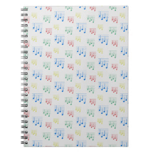 Fun and Fancy Ukulele Tuning Song Music Note Notebook