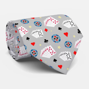 Fun and Fancy Vegas Poker Tie