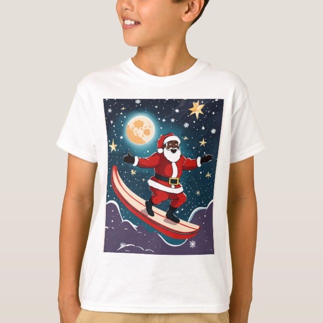 Fun and Festive Christmas Design T-Shirt (Front)