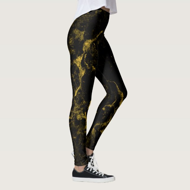 Fun and Flirty Watercolor Best Leggings (Right)