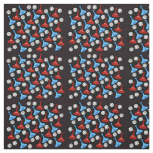 Fun and Games Pattern Fabric