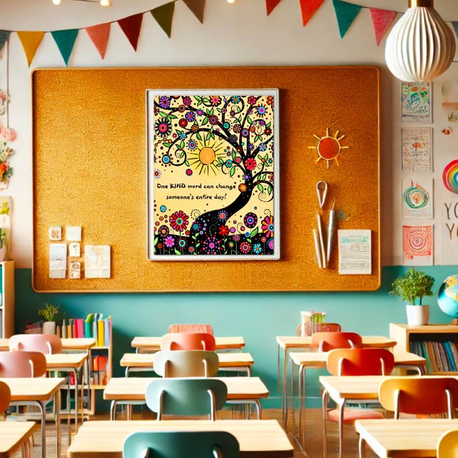 Fun and Inspirational Kindness Classroom Poster (Creator Uploaded)