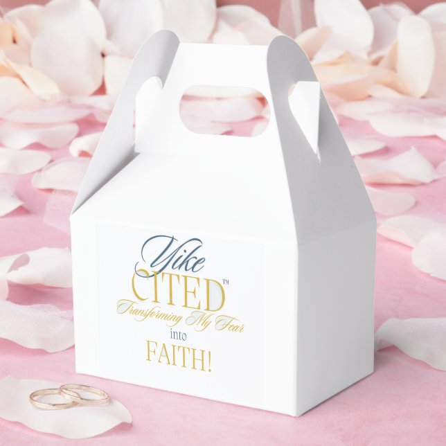 Fun and Inspiring YikeCITED(TM)  Favour Box (Wedding)