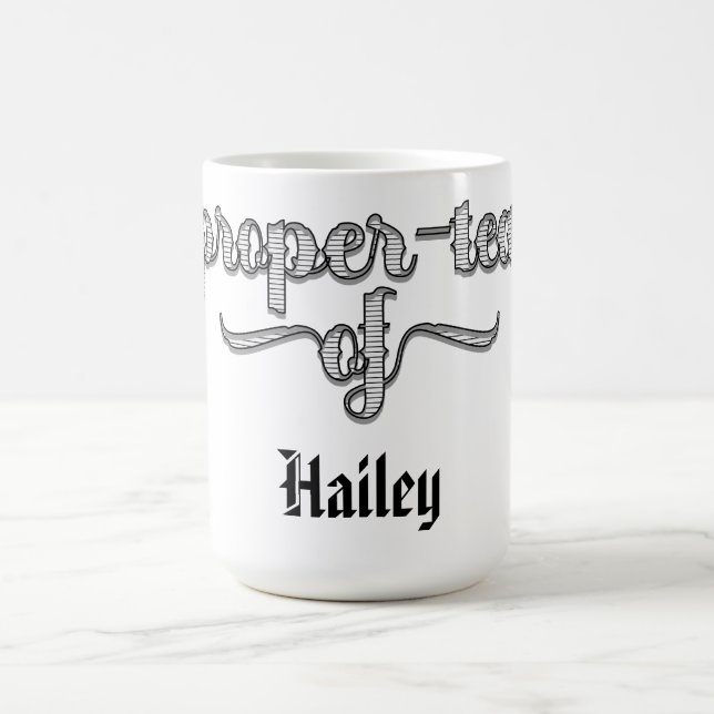 Fun And Laughs Proper Tea Of Custom  Coffee Mug (Center)