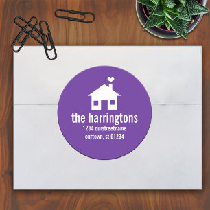 Fun and Modern Address Stickers