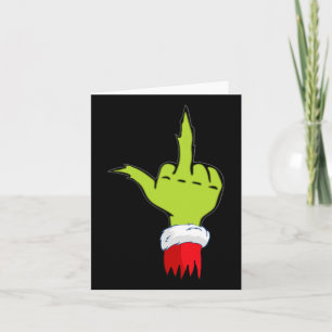 Fun And Naughty Christmas Top Adult Humour Anti Ch Card