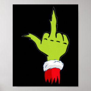 Fun And Naughty Christmas Top Adult Humour Anti Ch Poster