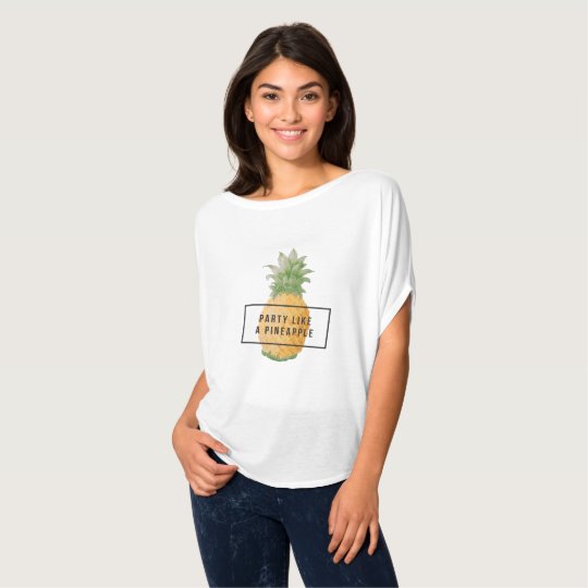 Fun and trendy "Party Like a Pineapple" T-Shirt