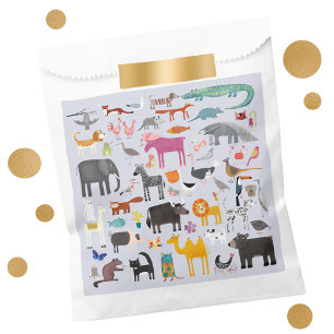 Fun Animal Menagerie Favour Bag