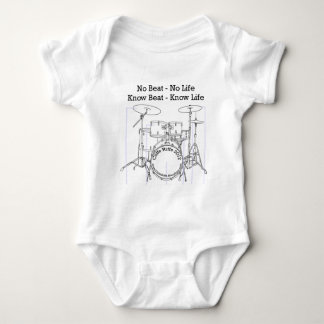 Fun Apparel for Drummers, Musicians, & Dancers Baby Bodysuit