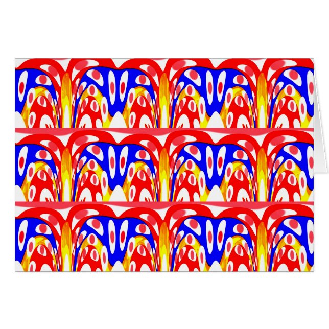 Fun art card (Front Horizontal)