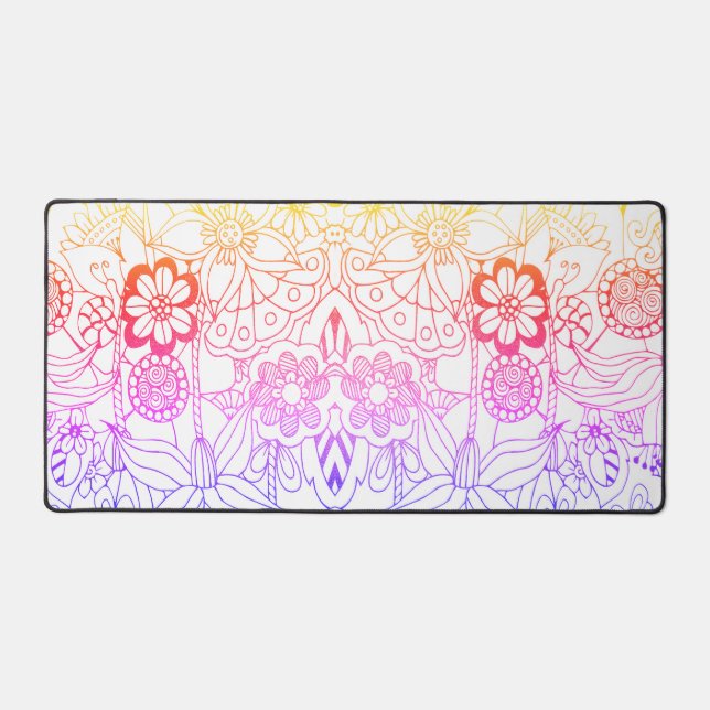 Fun art desk mat (Front)