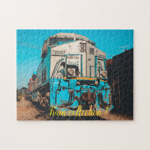 Fun Art Train Picture Family Jigsaw Puzzle
