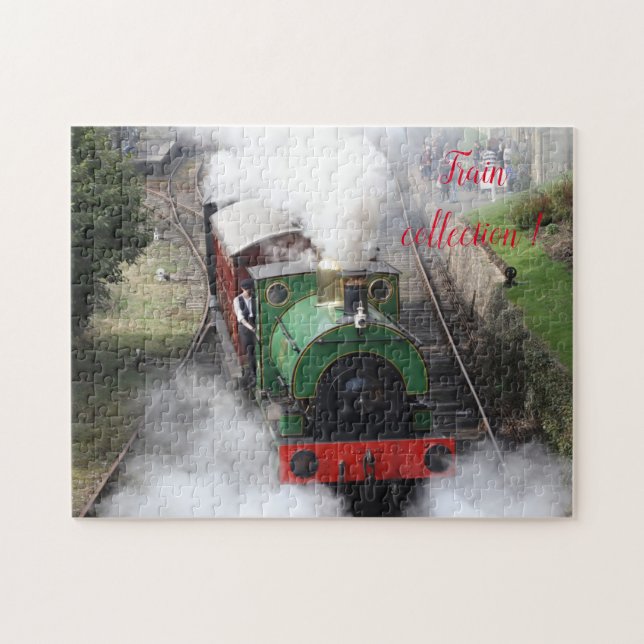 Fun Art Train Picture Family Jigsaw Puzzle (Horizontal)