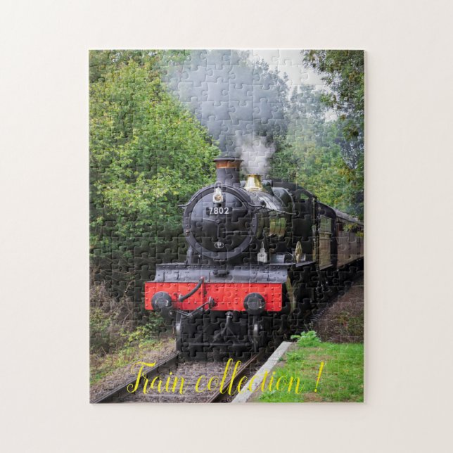 Fun Art Train Picture Family Jigsaw Puzzle (Vertical)