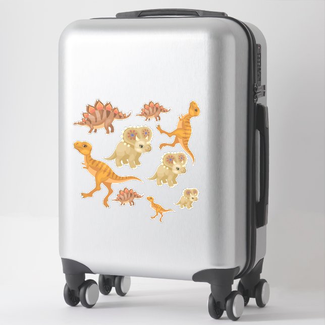 Fun Assorted Dinosaurs Vinyl (Suitcase)