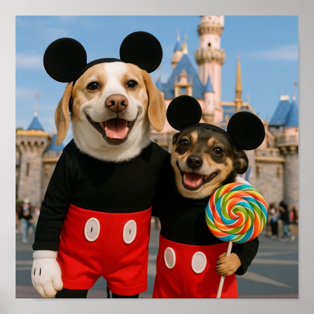 "Fun at Disney" Poster (Front)