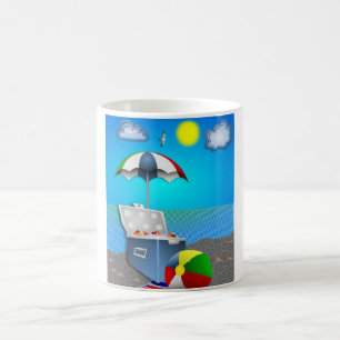 FUN AT THE BEACH COFFEE MUG