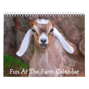 Fun At The Farm Calendar