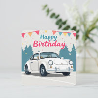 Fun Auto-Themed Happy Birthday