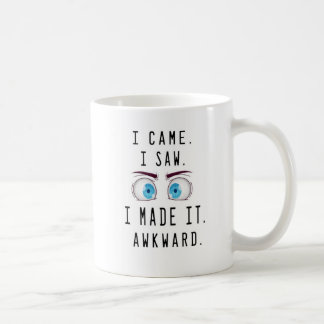 Fun Awesome Trendy Typography Awkward Coworker Coffee Mug