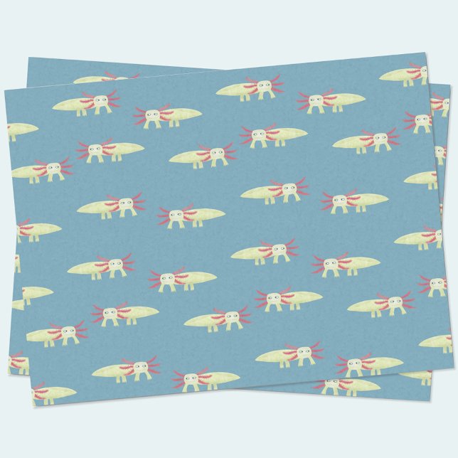 Fun Axolotl Tissue Paper (Creator Uploaded)