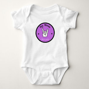 Fun! Baby Bodysuit - My Mum ROCKS! 
