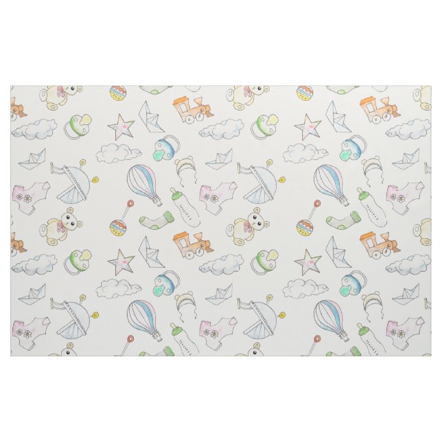 Fun Baby Things Fabric (Fat Quarter)