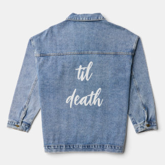 Fun Bachelorette Party Denim Jacket