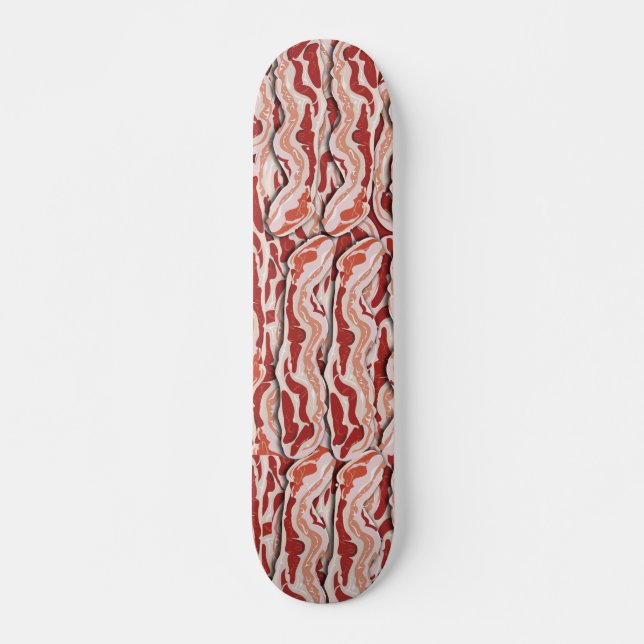 Fun Bacon Ride Skateboard (Front)