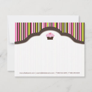 Fun Bakery   Cupcake Notecards