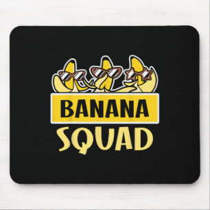 Fun BANANA SQUAD That’s Bananas Halloween Costume Mouse Pad