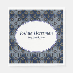 Fun Bar Mitzvah Mazel Tov Napkin