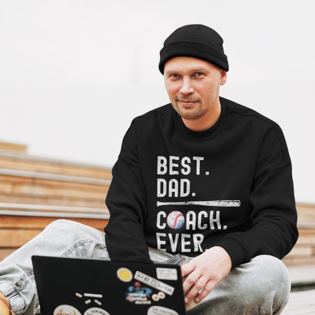 Fun Baseball Dad Coach Sweatshirt (Creator Uploaded)