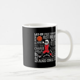 Fun Basketball Boys Girls Cute Panda Gifts Kids Coffee Mug