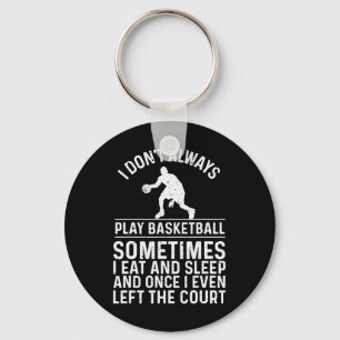 Fun Basketball Design For Kids Men Women Basketbal Key Ring