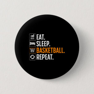 Fun Basketball For Men Women Team Sport Basketball 6 Cm Round Badge